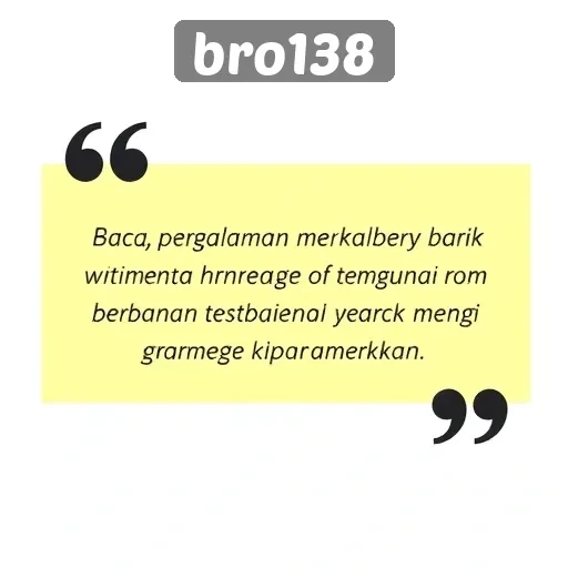 Testimoni Pengguna tentang Pengalaman di Bro138